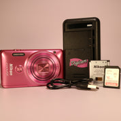 Nikon Coolpix S6900 16.0MP CMOS Flip Screen Compact Digital Camera