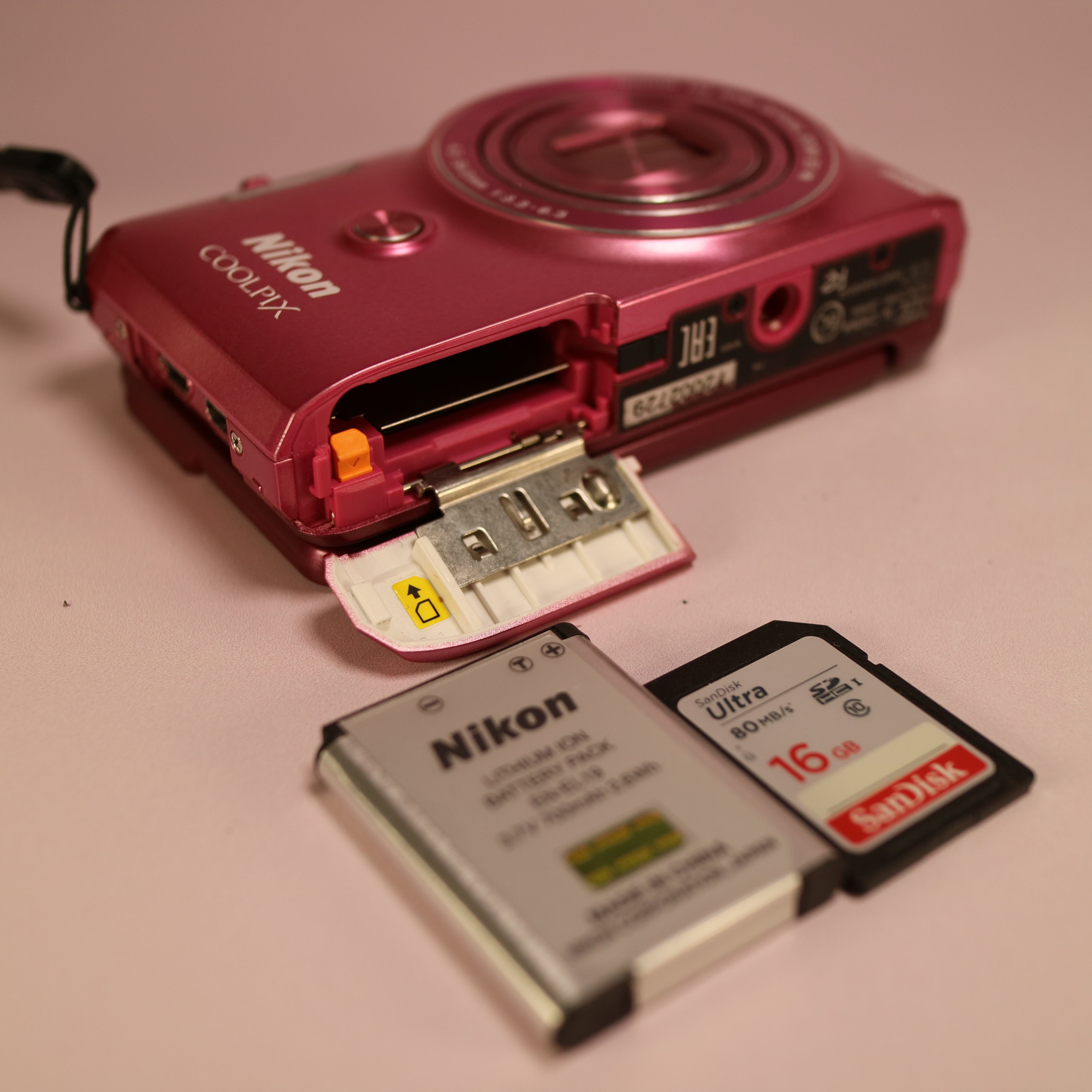 Nikon Coolpix S6900 16.0MP CMOS Flip Screen Compact Digital Camera