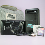 Nikon Coolpix S6900 16.0MP CMOS Flip Screen Compact Digital Camera