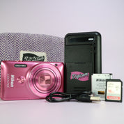 Nikon Coolpix S6900 16.0MP CMOS Flip Screen Compact Digital Camera