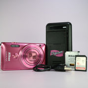 Nikon Coolpix S6900 16.0MP CMOS Flip Screen Compact Digital Camera