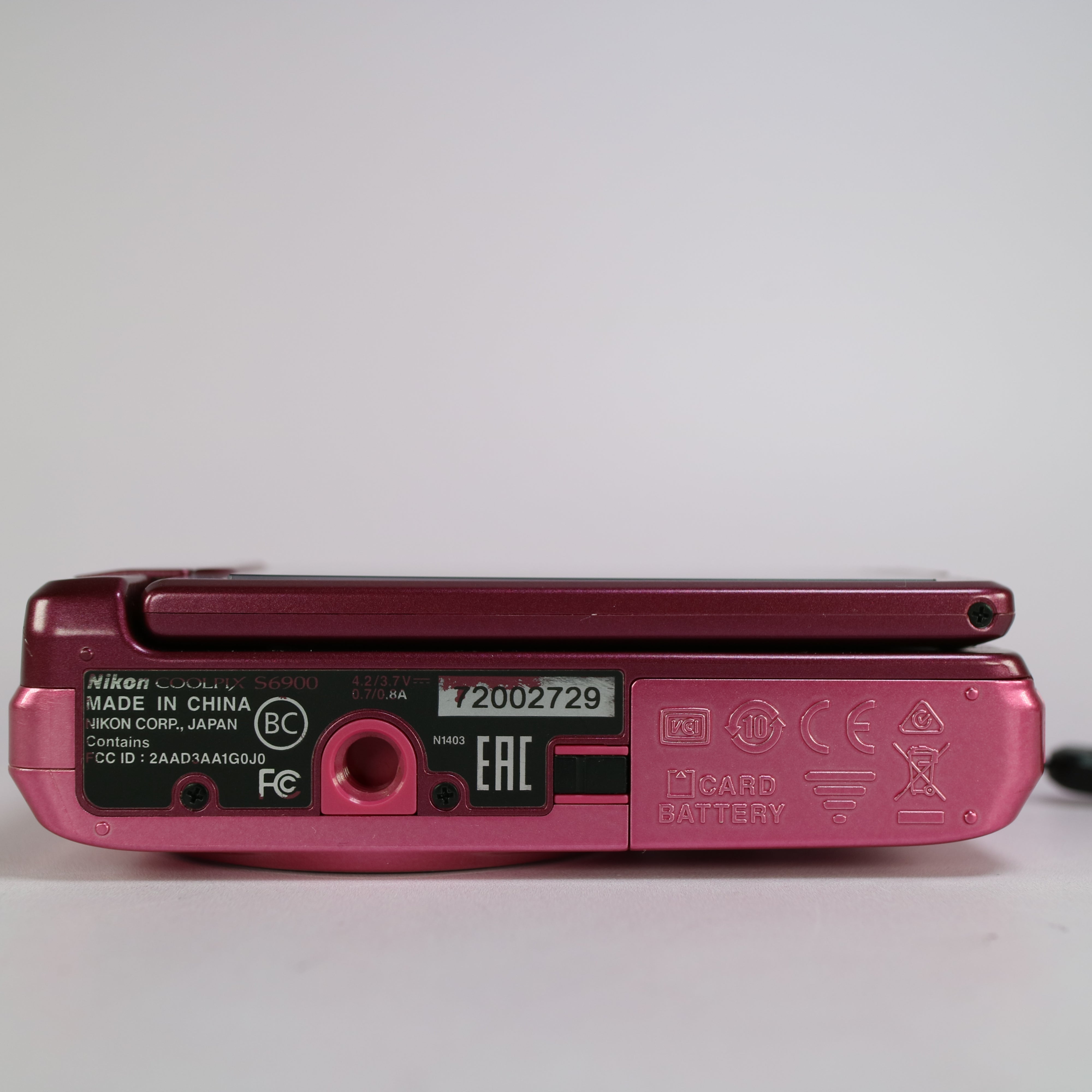 Nikon Coolpix S6900 16.0MP CMOS Flip Screen Compact Digital Camera