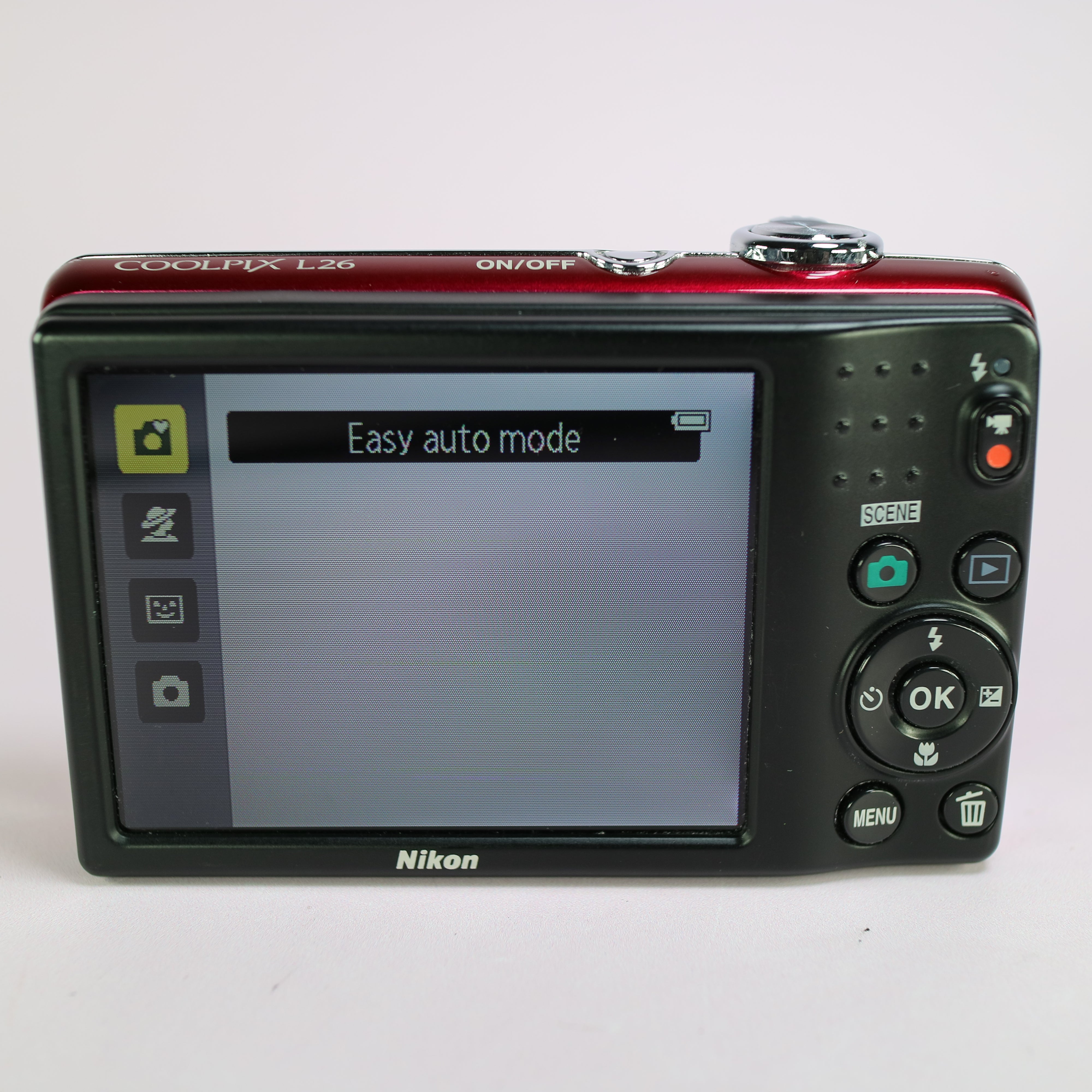 Nikon Coolpix L26 16.1MP CCD Compact Digital Camera – Digicam
