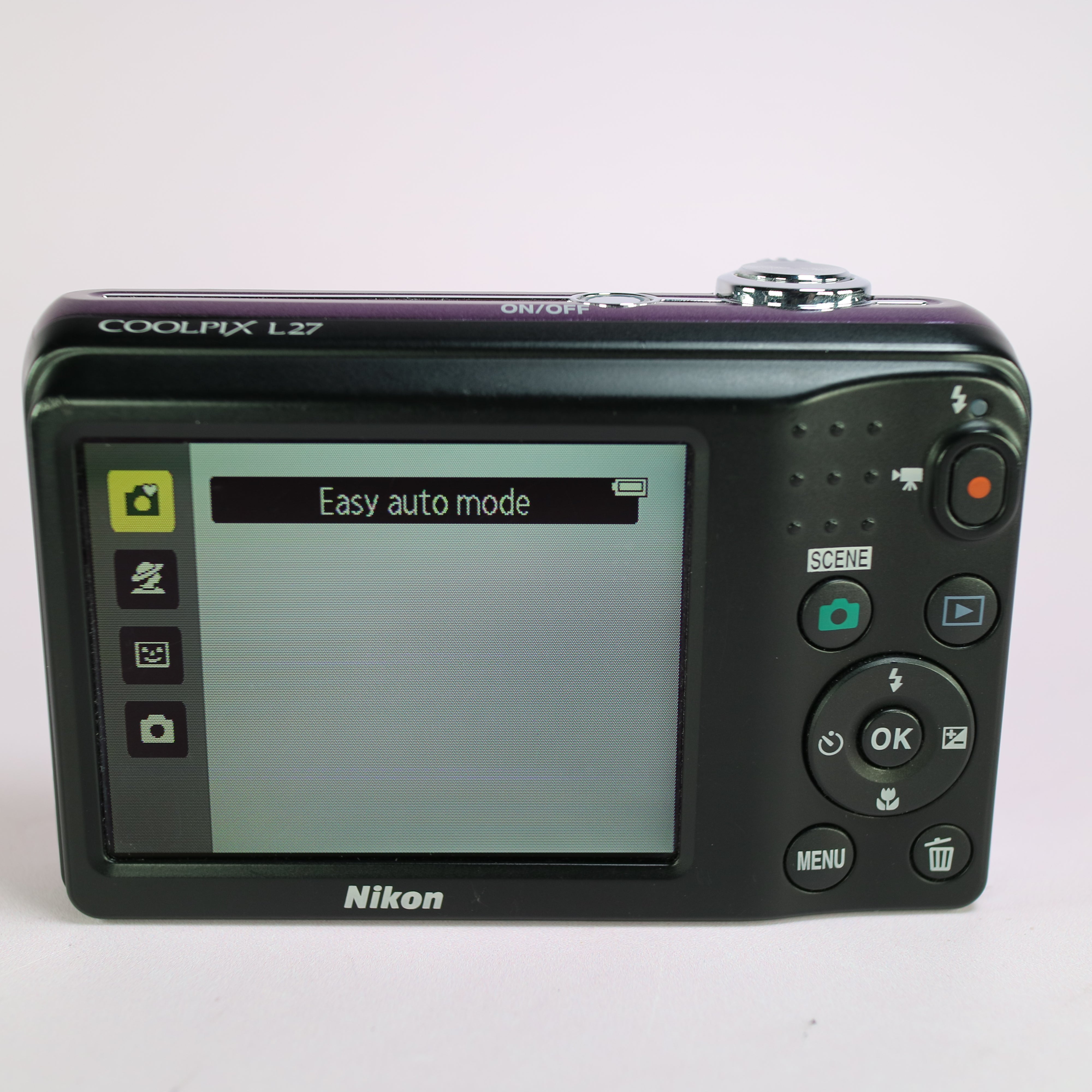 Nikon Coolpix L27 16.1MP CCD Compact Digital Camera