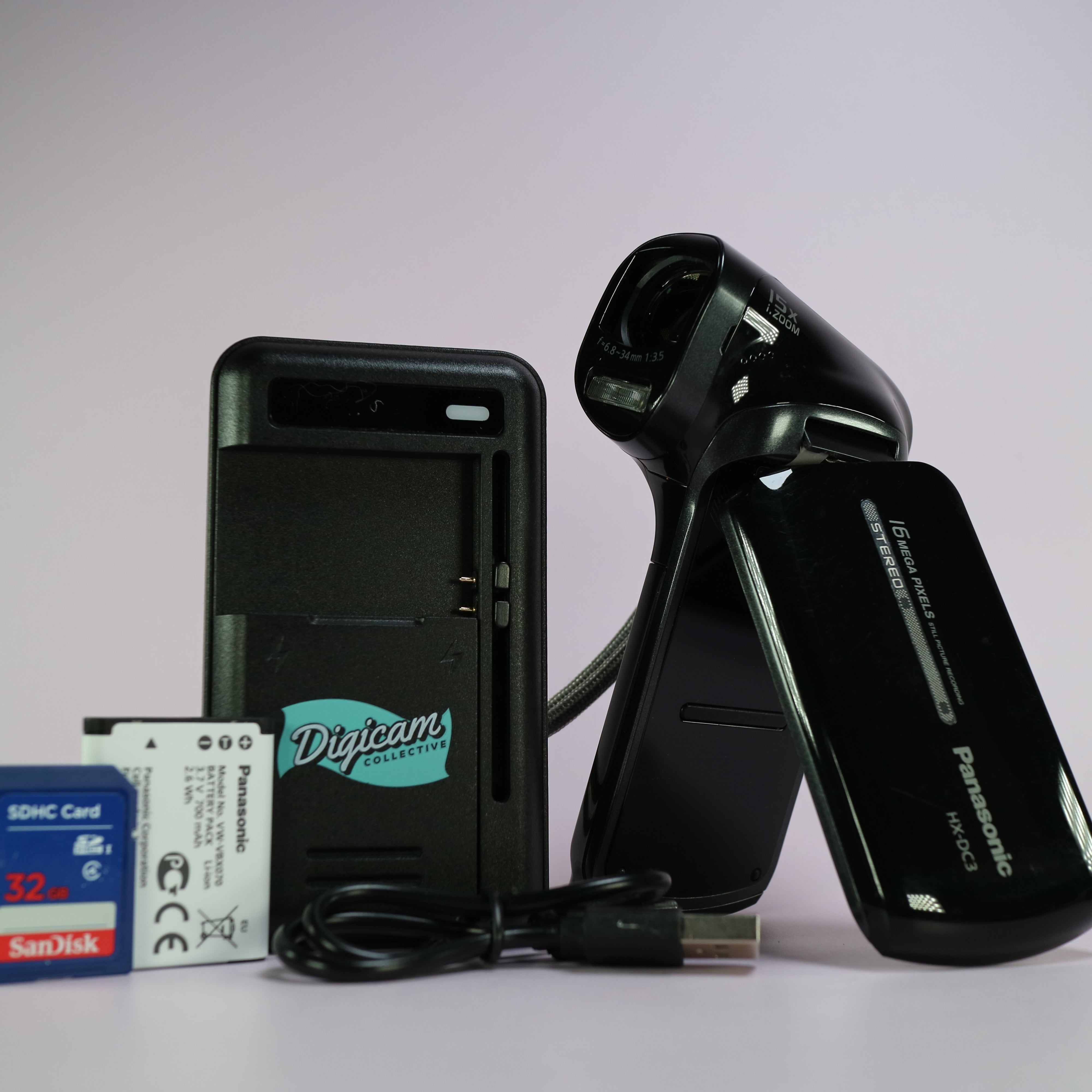 Panasonic HX-DC3 HD 16.0MP MOS Handheld Digital Camcorder