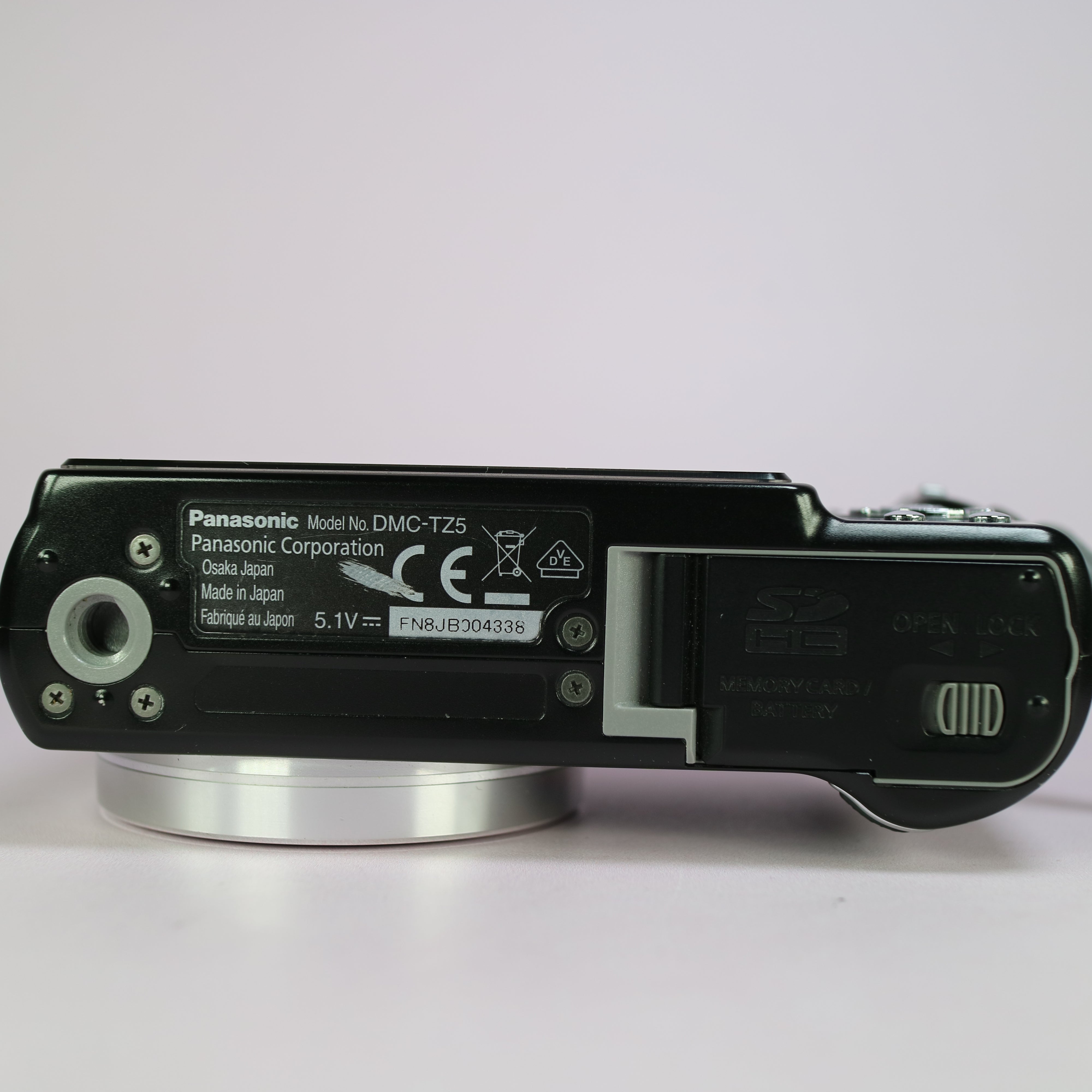 Panasonic Lumix DMC-TZ5 9.1MP CCD Compact Digital Camera