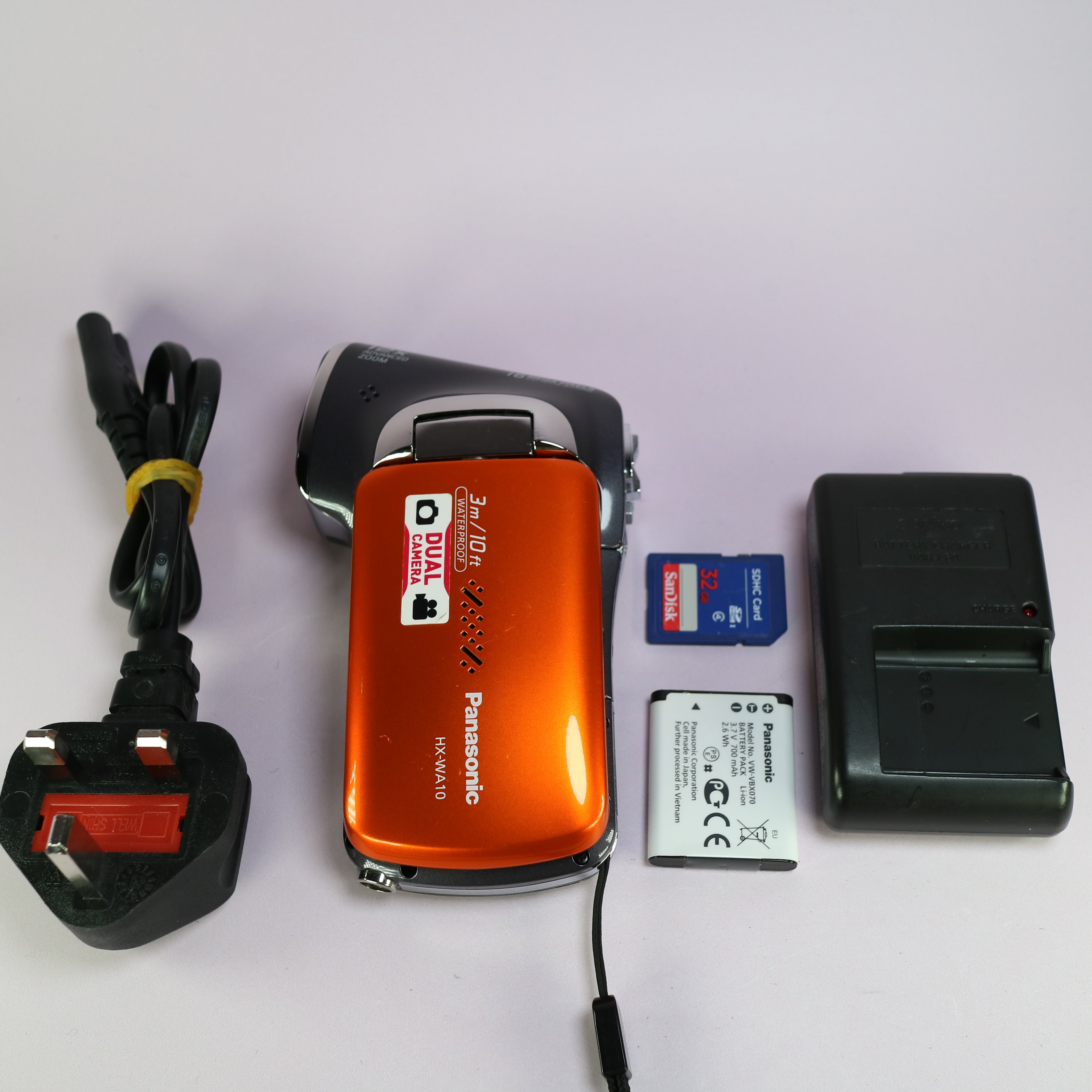 Panasonic HX-WA10 HD 16.0MP MOS Underwater Handheld Digital Camcorder